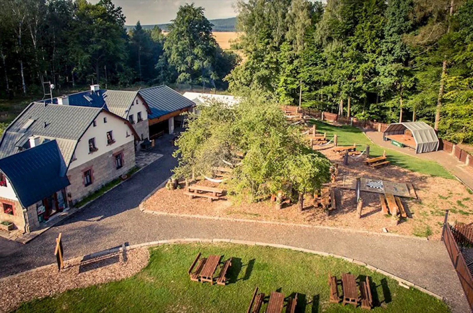 Štěrbova vila na Přehradě Les Království